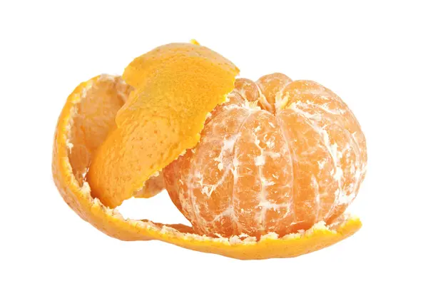 Naranja aislado sobre fondo blanco primer plano — Foto de Stock