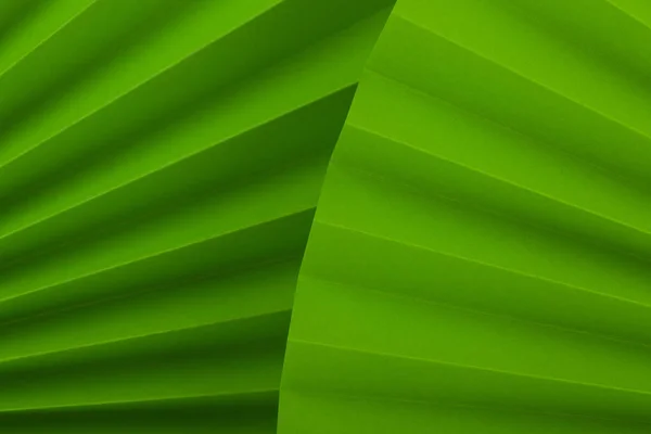 Astratto Piegato Texture Carta Verde Come Sfondo — Foto Stock