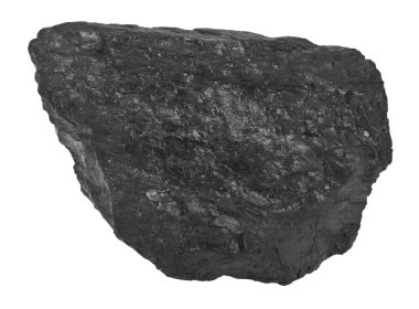 Beyaz arka planda izole edilmiş kömür. Tasarım ayrıntıları. Tasarım elemanları. Makro. Kartvizitler, kartpostallar ve posterler için arka plan. 