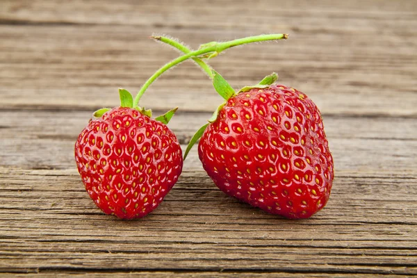 Strawberry on white — Stock Photo, Image