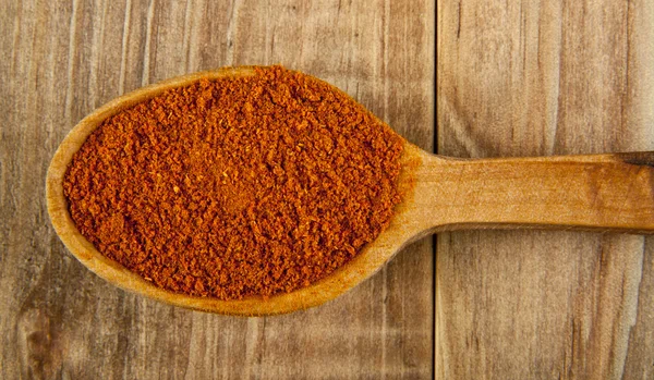 Kaşığı Cayenne — Stok fotoğraf