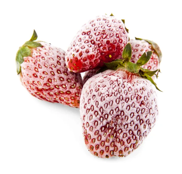 Frozen strawberry — Stock Photo, Image