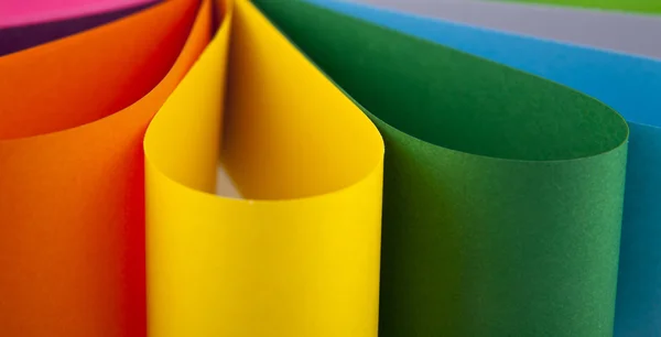 Papel colorido — Fotografia de Stock