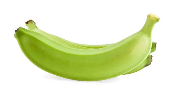 Banaan op wit — Stockfoto