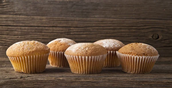 Cakes on table — Stock Photo, Image