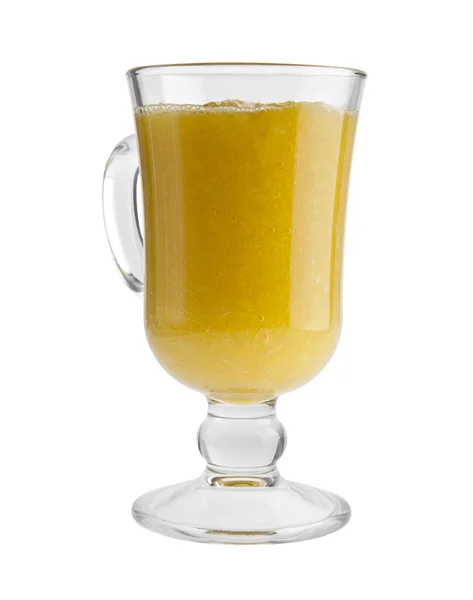 Orangensaft und Glas — Stockfoto