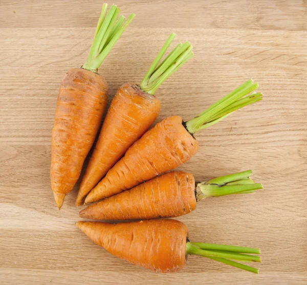 Carottes sur la table — Photo