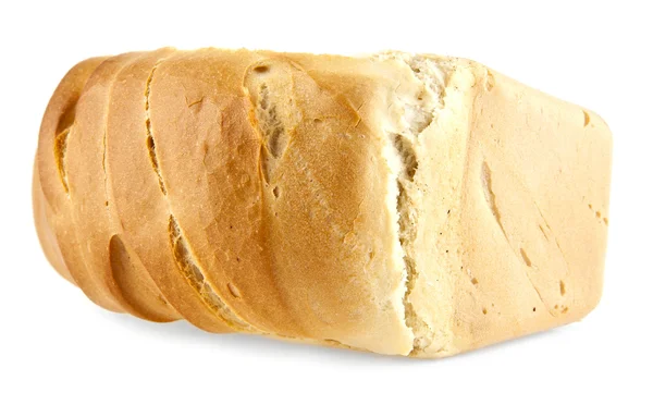 Bread on white — Stock Photo, Image