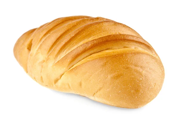 Bread on white — Stock Photo, Image