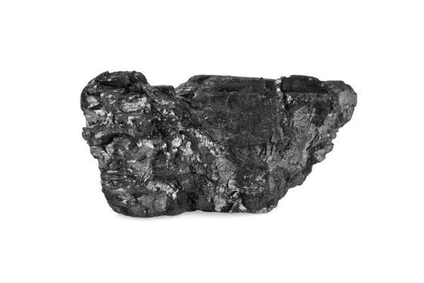 Coal on white — Stock Photo, Image