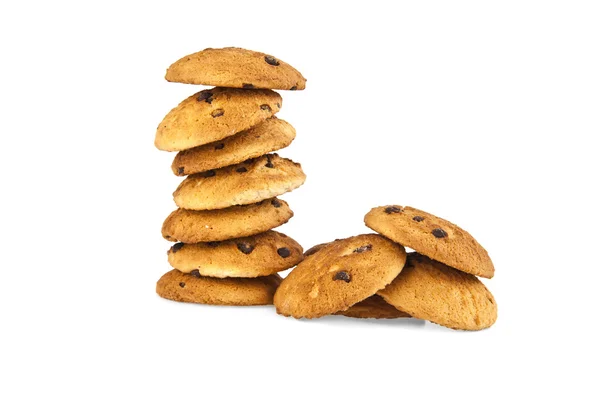 Cookies on white — Stock Photo, Image