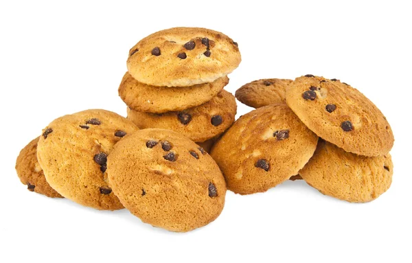 Cookies on white — Stock Photo, Image