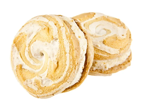 Beyaz kurabiye — Stok fotoğraf