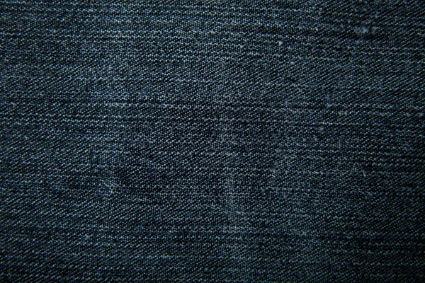 Blue denim fabric — Stock Photo, Image