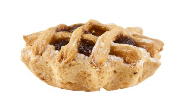 tatlı kek üzerine beyaz