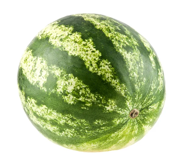 Melon d'eau mûr sur blanc — Photo