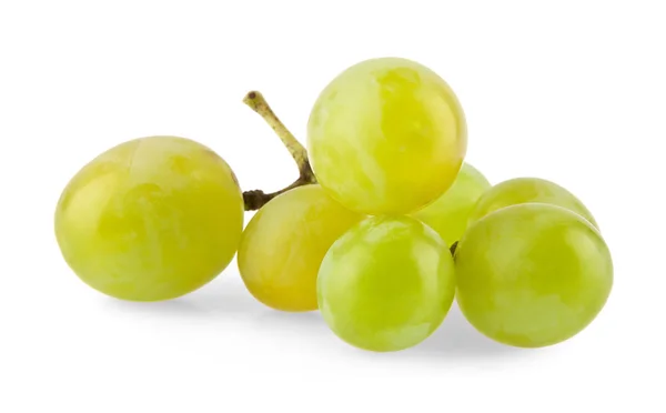 熟又多汁的葡萄树的聚类 — 图库照片