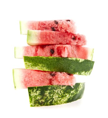 Olgun karpuz dilimleri