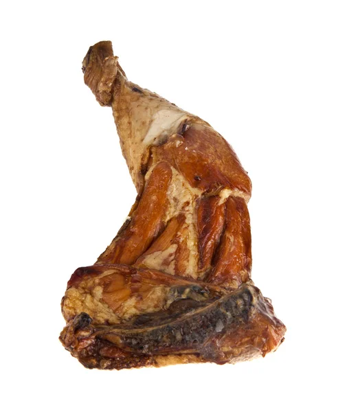 La carne de la gallina sobre blanco — Foto de Stock