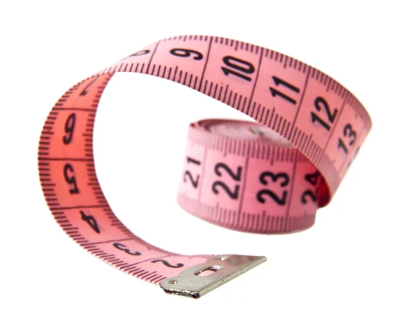 Pink measure tape — Stock Photo, Image