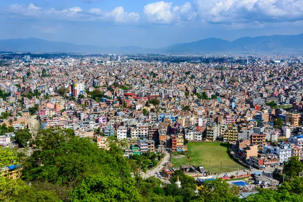 Stadt Kathmandu in Nepal — Stockfoto