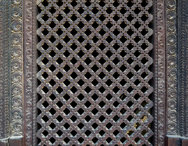 Nepalesiska fönster kallas ankhi jhyal — Stockfoto