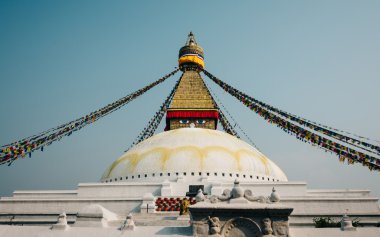 Katmandu'da boudhanath stupa