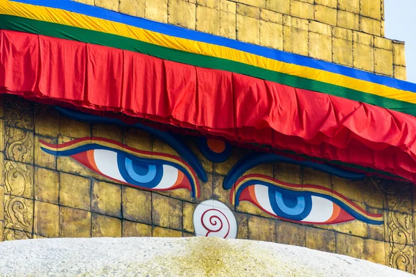 Ступа boudhanath в Катманду — стокове фото