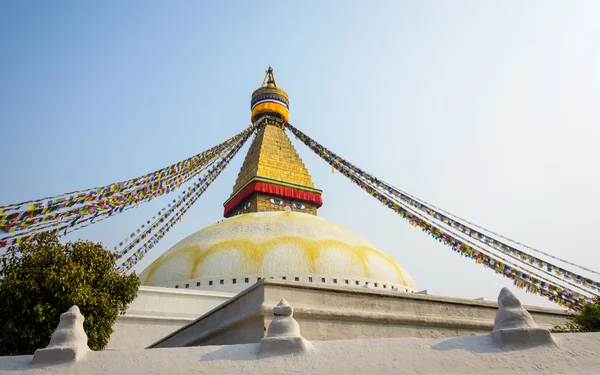 Boudhanath stupa in Kathmandu — Stock Photo, Image