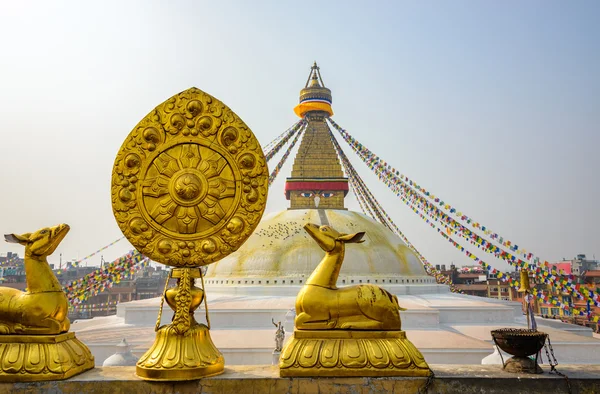 Η Στούπα Boudhanath στο Κατμαντού — Φωτογραφία Αρχείου