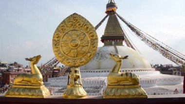 Katmandu'da boudhanath stupa