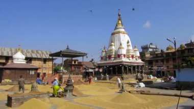 Pirinç Bungamati, Nepal'de kurutma