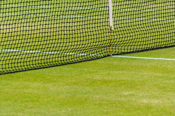 Gräsmatta tennisbana — Stockfoto