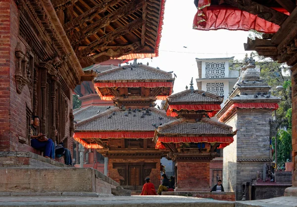 Durbar náměstí Kathmandu v Nepálu — Stock fotografie