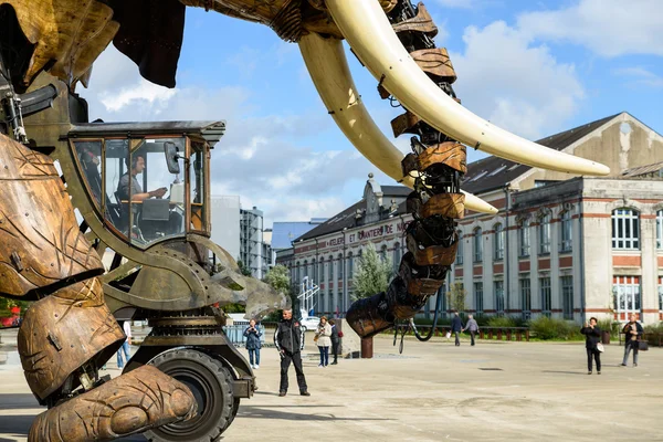 A nagy elefánt Nantes — Stock Fotó