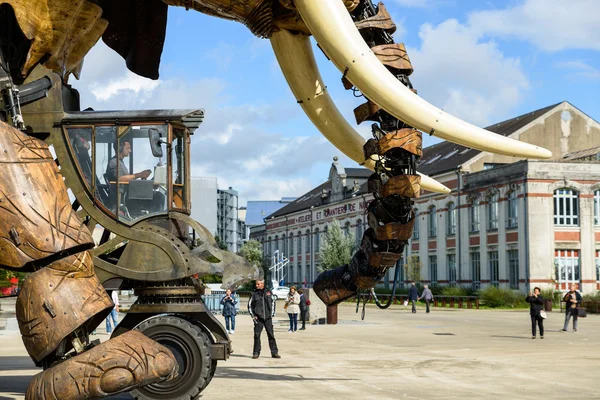 El Gran Elefante de Nantes — Foto de Stock