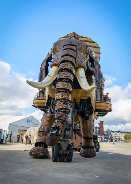 Velký slon nantes — Stock fotografie