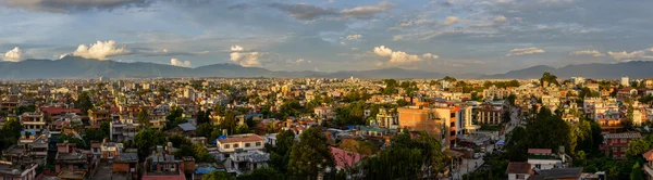 Vista panoramica di Kathmandu da Patan — Foto Stock