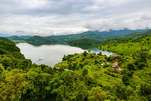 Begnas Lake in Nepal — Stockfoto