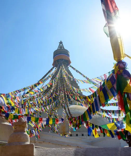 Katmandu'da boudhanath stupa — Stok fotoğraf