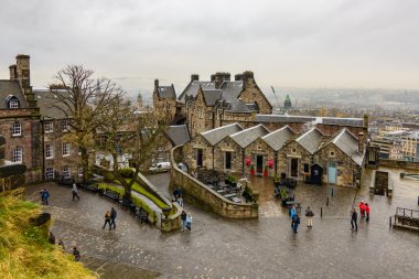 İskoçya 'daki Edinburgh Kalesi
