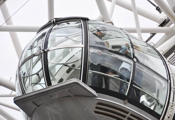 Detail shot of the London Eye in England, UK — Stock Photo, Image