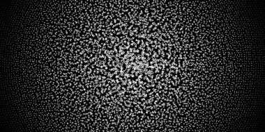 Harf ve basamaklardan oluşan yarım ton gradyanı