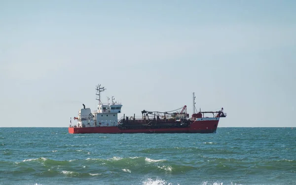 Navio de dragagem Hopper — Fotografia de Stock