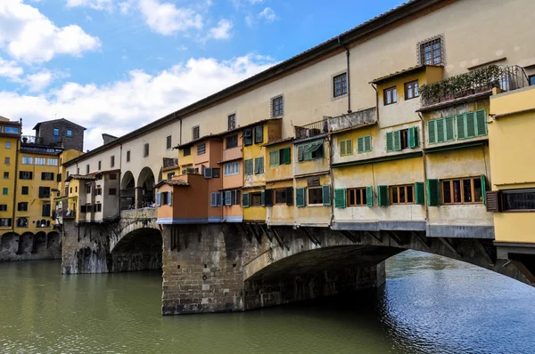 Ponte Vecchio i Florens — Stockfoto