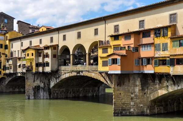 Ponte Vecchio ve Florencii — Stock fotografie