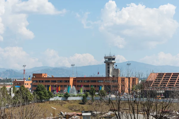 Török légitársaság Airbus crash Kathmandu repülőtéren — Stock Fotó