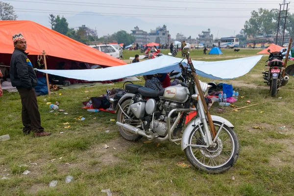 Nepal terremoto en Katmandú —  Fotos de Stock