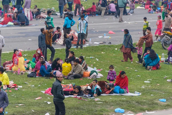 Nepal earthquake in Kathmandu — Stock Photo, Image