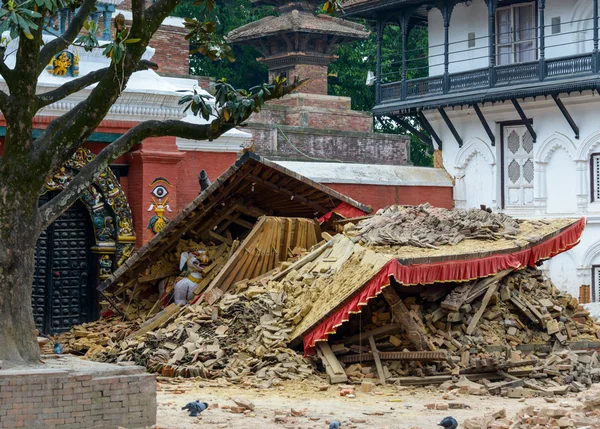 Nepal earthquake in Kathmandu — Stock Photo, Image